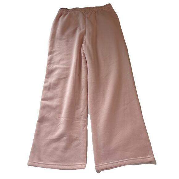 New with Tags Better Together Wide Leg Pink Sweatpants Size Large (31x29.5) - Picture 4 of 14